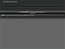 Tablet Screenshot of lochtorridon.net